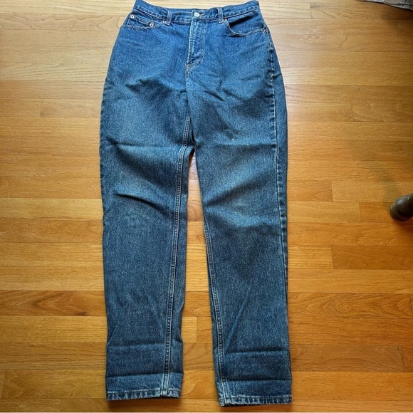 GAP Classic Blue Denim Barrel Leg Jeans - Picture 9 of 14
